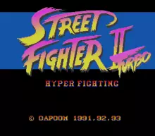 Image n° 7 - screenshots  : Street Fighter II Turbo